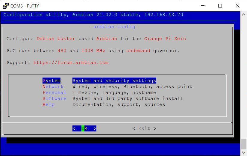 armbian-config